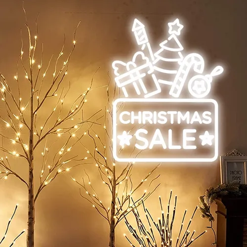 Christmas Sale Neon Sign - Imprint Now - AUS