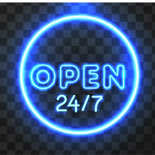 Open Neon Sign - Imprint Now - AUS