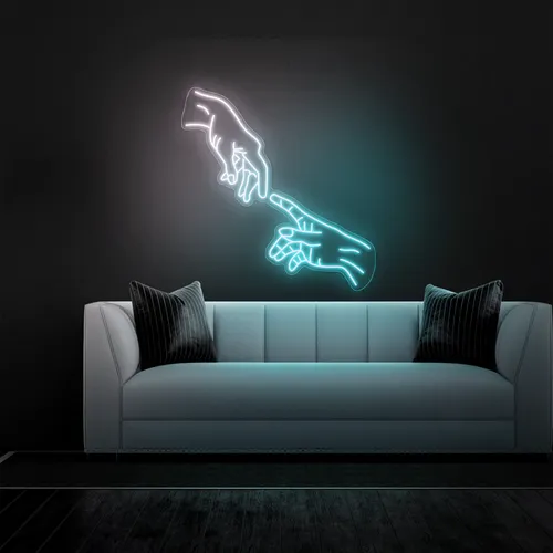 Hands Of God Neon Sign - Imprint Now - AUS