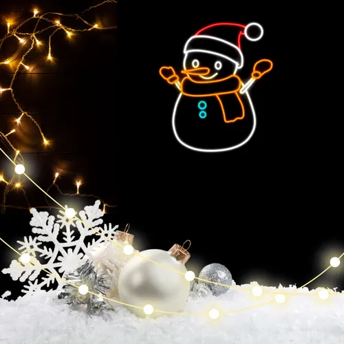 Olaf The Snowman Neon Sign - Imprint Now - AUS