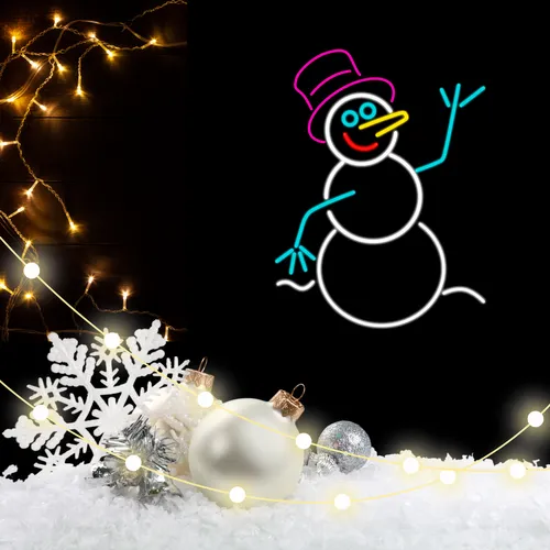 Frosty The Snowman Neon Sign - Imprint Now - AUS