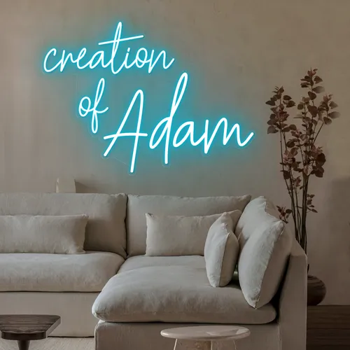 Creation Of Adam Neon Sign - Imprint Now - AUS