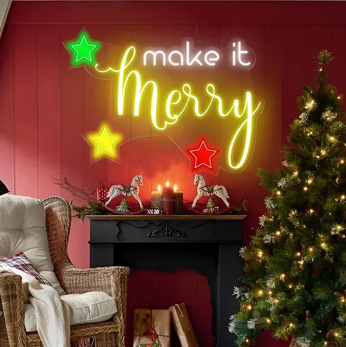 Make it Merry Neon Sign - Imprint Now - AUS