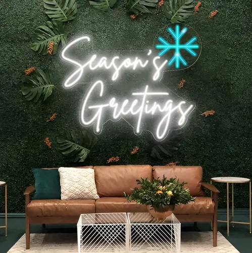 Season’s Greetings Neon Sign - Imprint Now - AUS