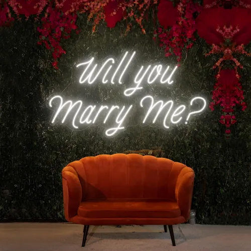 Will You Marry Me LED Neon Sign - Imprint Now - AUS