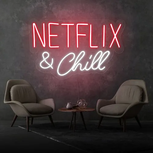 Netflix and Chill Neon Sign - Imprint Now - AUS