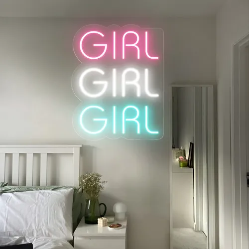 Girls Girls Girls Neon Sign - Imprint Now - AUS