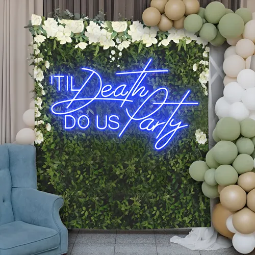 Til Death Do Us Party Neon Sign - Imprint Now - AUS