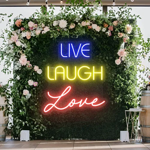 Live Laugh Love Neon Sign - Imprint Now - AUS