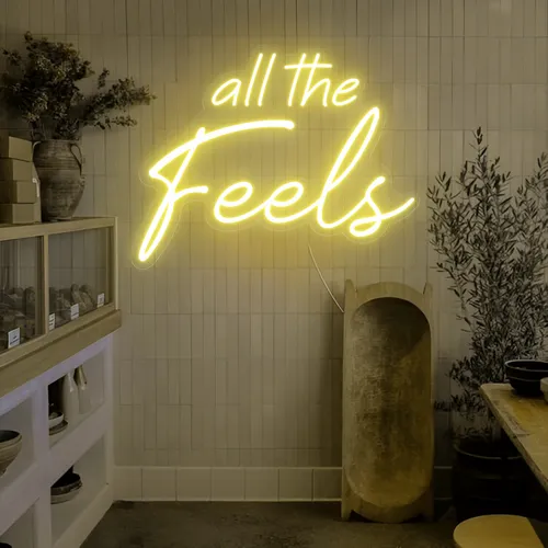 All The Feels Neon Sign - Imprint Now - AUS