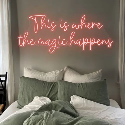 This is Where The Magic Happens Neon Sign - Imprint Now - AUS