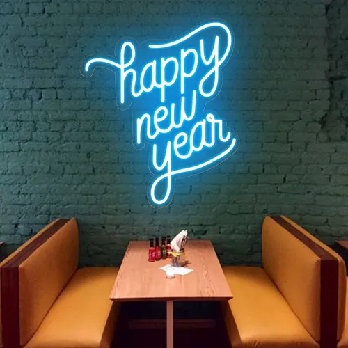 Happy New Year Neon Sign - Imprint Now - AUS