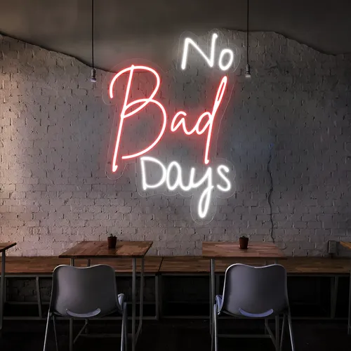 No Bad Days Neon Sign - Imprint Now - AUS