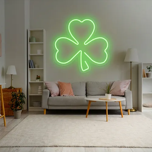 Green Clover Neon Sign - Imprint Now - AUS