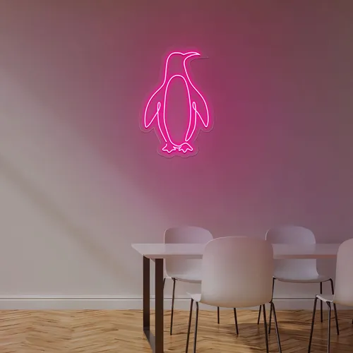 Cute Penguin Neon Sign - Imprint Now - AUS
