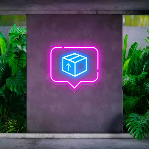 Box Drop Off Neon Sign - Imprint Now - AUS