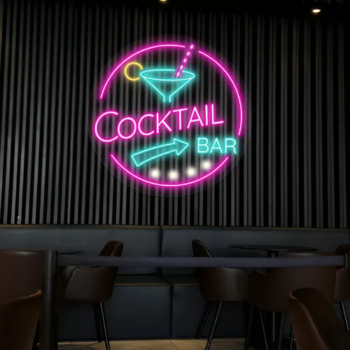 Radiant Cocktail Bar Neon Sign - Imprint Now - AUS