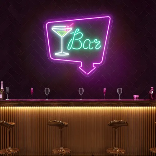 Chic Martini Bar Neon Sign - Imprint Now - AUS