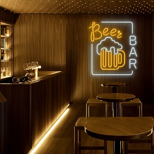 Amber Beer Mug Bar Sign - Imprint Now - AUS