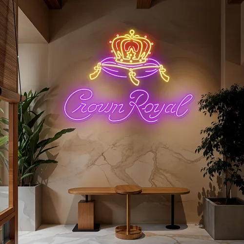 Crown Royal Neon Sign - Imprint Now - AUS