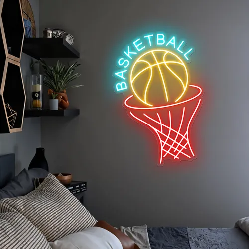 Basketball Neon Sign - Imprint Now - AUS