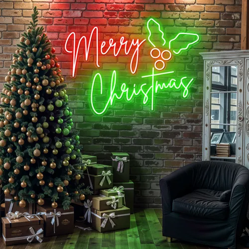 The Merry Christmas Neon Sign - Imprint Now - AUS