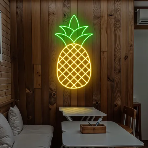 Neon Pineapple Light - Imprint Now - AUS