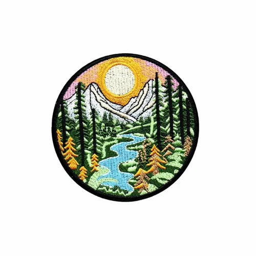 Coloful Mountain Valley Patch - Imprint Now - AUS