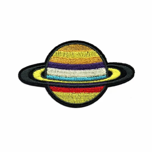 Colorful Ringed Planet Patch - Imprint Now - AUS