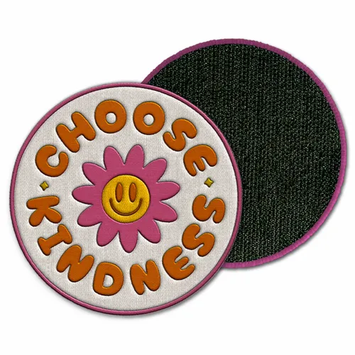 Round Choose Kindness Velcro Patch - Imprint Now - AUS