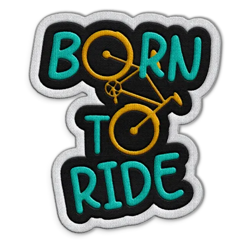 Born To Ride Hat Patch - Imprint Now - AUS