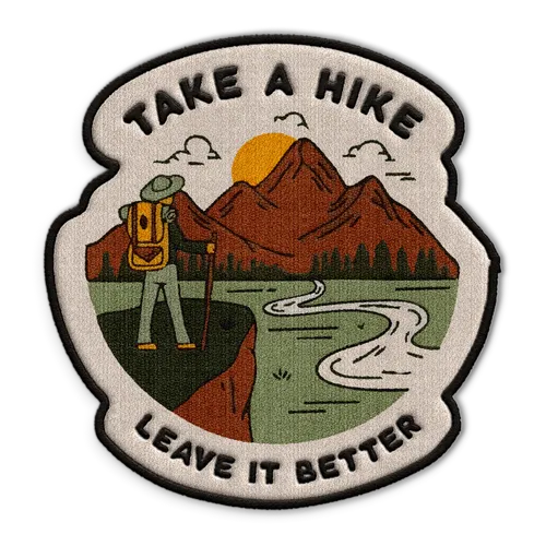 Take A Hike Hat Patch - Imprint Now - AUS