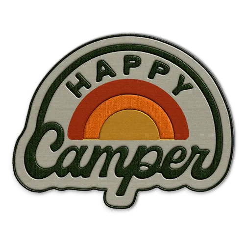 Happy Camper Hat Patch - Imprint Now - AUS