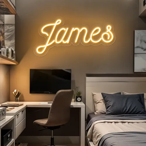 James Neon Sign - Imprint Now - AUS