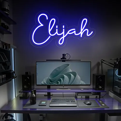 Elijah Neon Sign - Imprint Now - AUS
