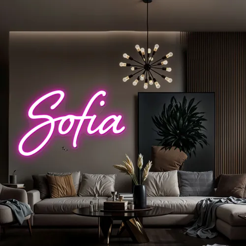 Sofia Name Neon Sign - Imprint Now - AUS