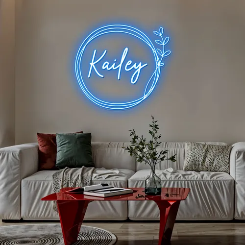 Boho Kailey Name Neon Sign - Imprint Now - AUS