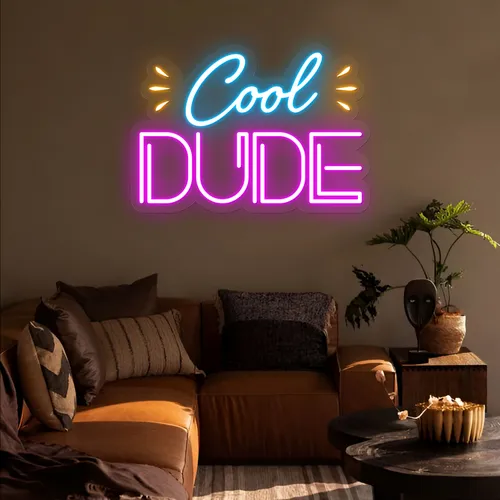 Cool Dude Neon Sign - Imprint Now - AUS