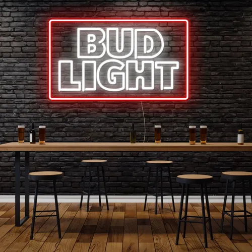 Simple Bud Light Neon Sign - Imprint Now - AUS