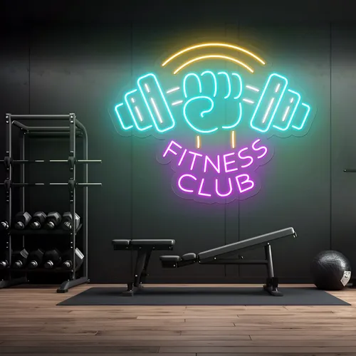 Barbell Neon Signs - Imprint Now - AUS