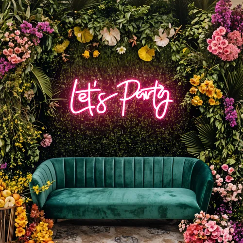 Let’s Party Neon Signs - Imprint Now - AUS
