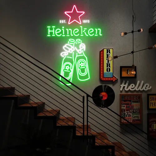 Heineken Neon Signs - Imprint Now - AUS