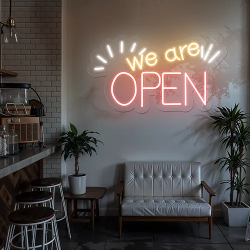 Eye-Catching Open Neon Sign - Imprint Now - AUS