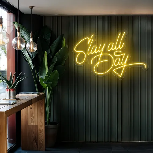 Slay All Day Neon Sign - Imprint Now - AUS