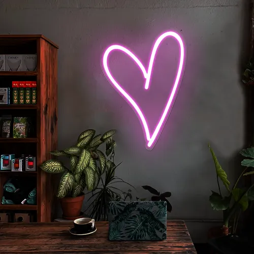 Sweetheart Pink Neon Sign - Imprint Now - AUS