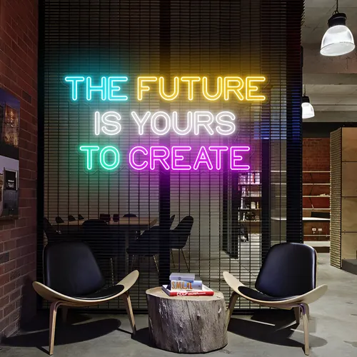 Limitless The Future is Yours to Create Neon Sign - Imprint Now - AUS