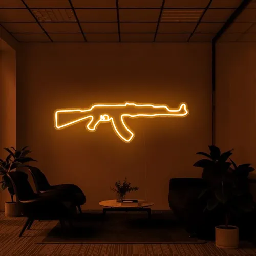 Cool Rifle Neon Sign - Imprint Now - AUS