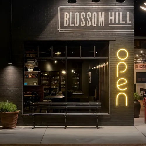 Open Vertical Neon Sign - Imprint Now - AUS