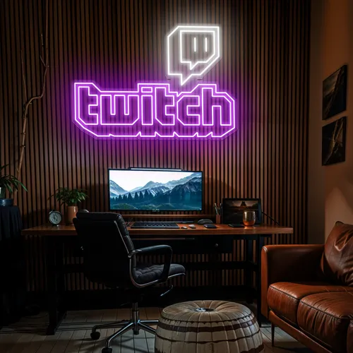 Twitch Gaming Room Neon Sign - Imprint Now - AUS