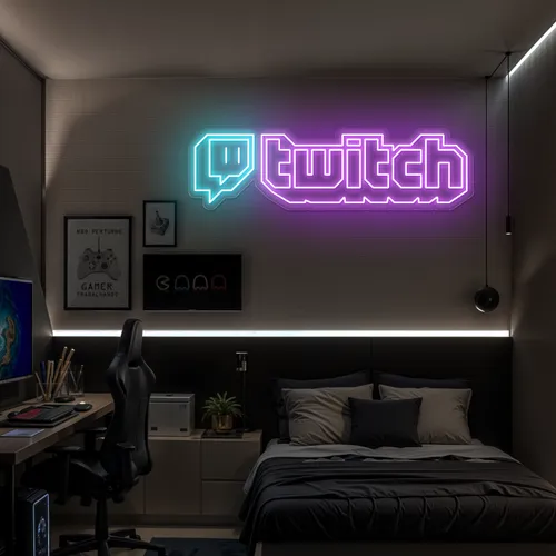 Twitch Streaming Setup Neon Sign - Imprint Now - AUS